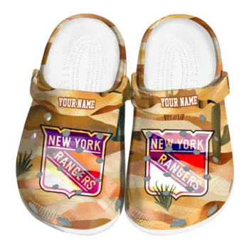 custom new york rangers desert layers clogs best selling