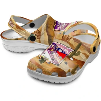 custom new york rangers desert layers clogs high quality
