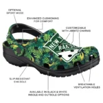 custom new york rangers tropical leaves clogs best selling