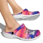 custom new york rangers wavy stripes clogs best selling