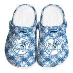 custom new york yankees snowflake mosaic clogs best selling