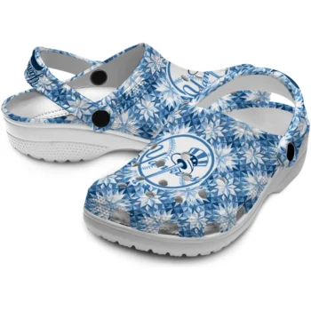 custom new york yankees snowflake mosaic clogs high quality