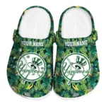 custom new york yankees tropical leaves clogs best selling