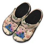 custom north carolina tar heels desert cactus pattern clogs best selling