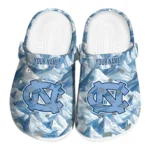 custom north carolina tar heels mountain artwork clogs best selling
