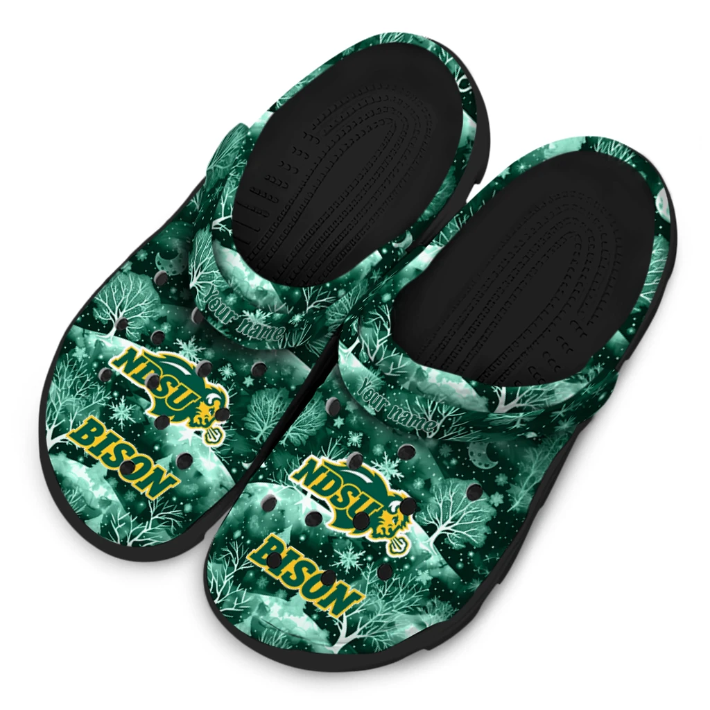 custom north dakota state bison snowy hills clogs latest model custom north dakota state bison snowy hills clogs latest model