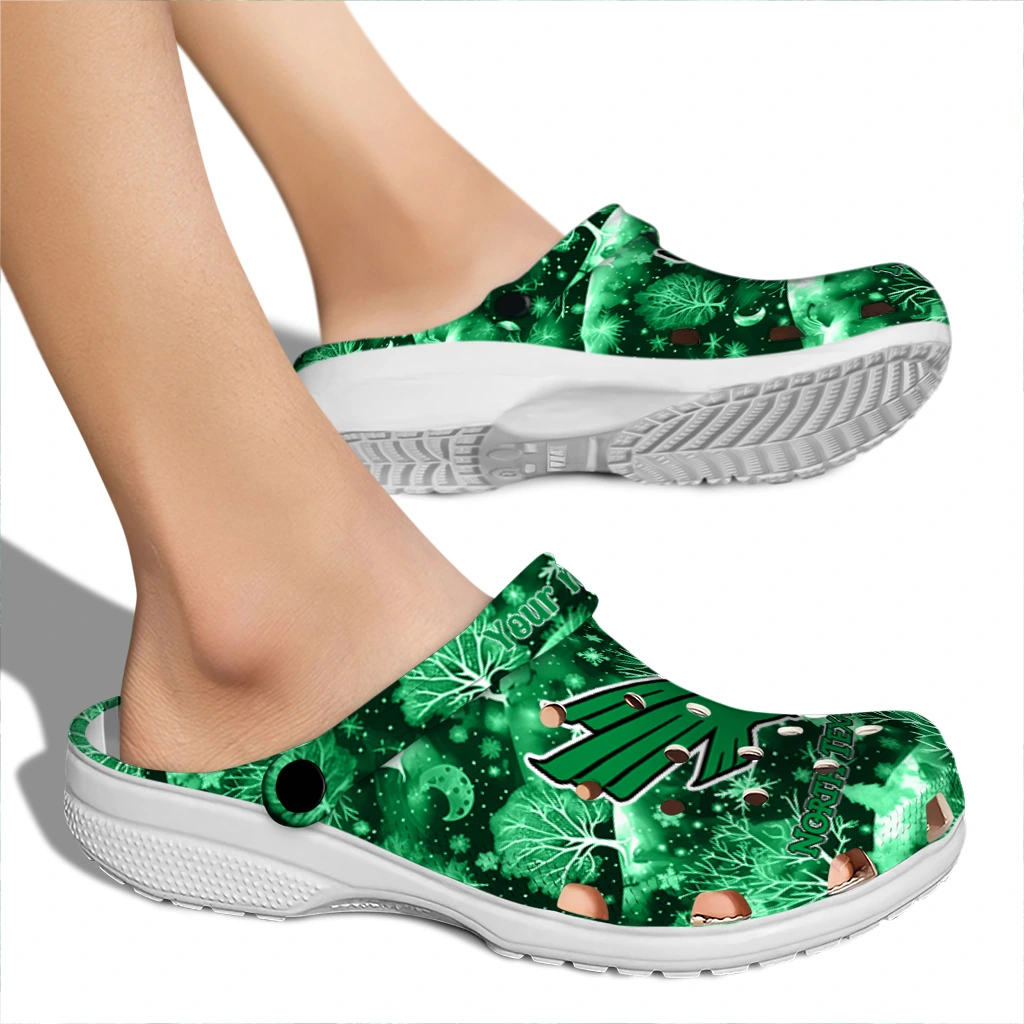 custom north texas mean green snowy hills clogs fashion forward custom north texas mean green snowy hills clogs fashion forward