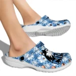 custom northern illinois huskies snowflake mosaic clogs best selling