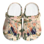 custom northwestern wildcats desert cactus pattern clogs best selling