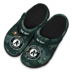 custom oakland athletics deer nightscape clogs best selling