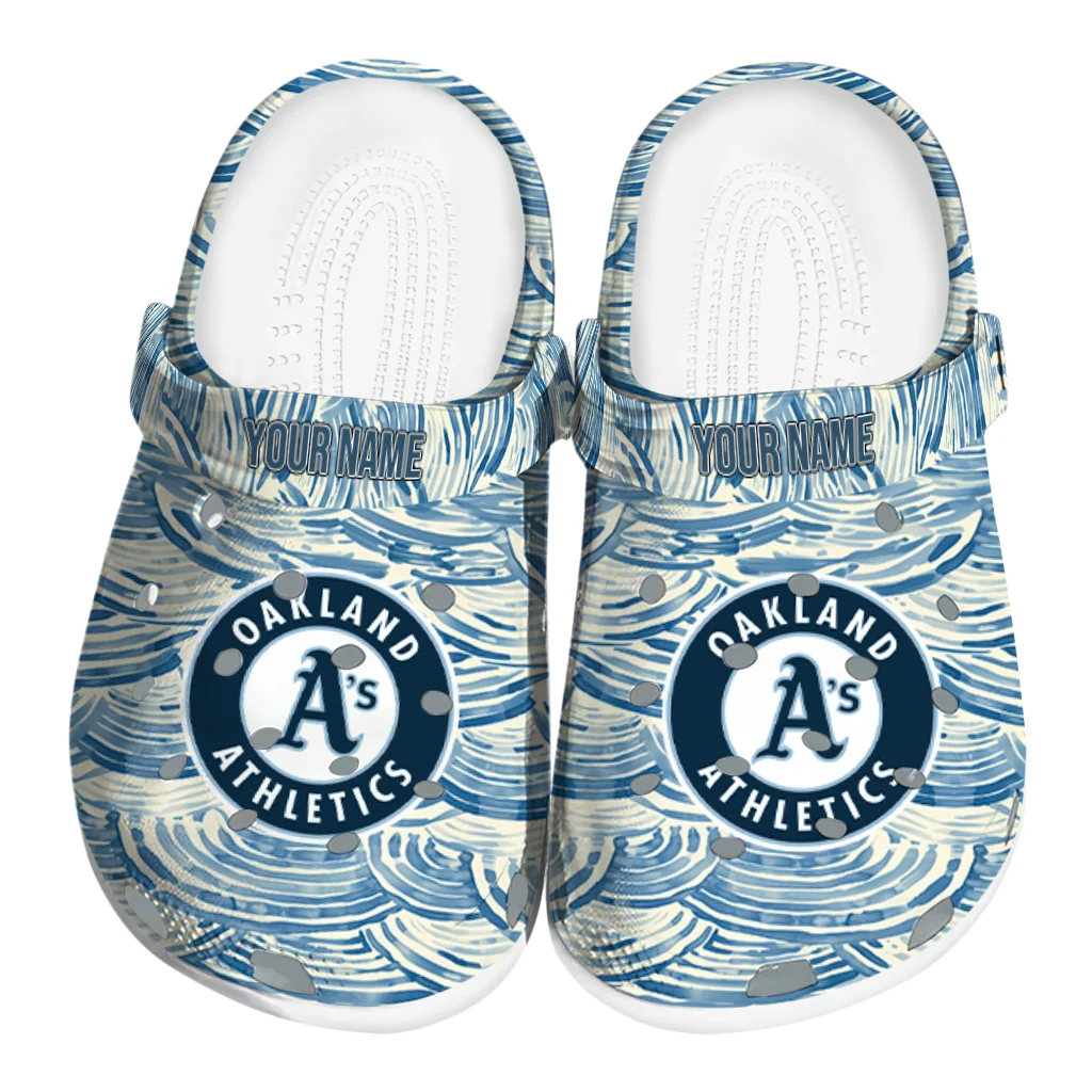 custom oakland athletics sea swirls clogs best selling custom oakland athletics sea swirls clogs best selling