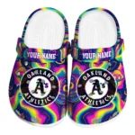 custom oakland athletics swirling mushrooms clogs best selling