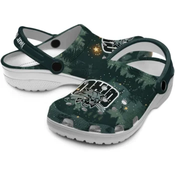 custom ohio bobcats deer nightscape clogs high quality