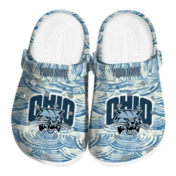 custom ohio bobcats sea swirls clogs best selling