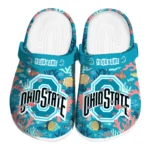 custom ohio state buckeyes tropical fish ocean clogs best selling
