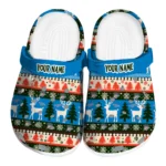 custom oklahoma city thunder christmas motif clogs best selling