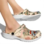 custom oklahoma city thunder desert cactus pattern clogs best selling