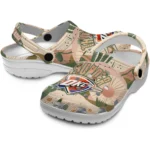 custom oklahoma city thunder desert cactus pattern clogs best selling