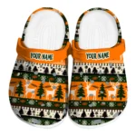 custom oklahoma state cowboys christmas motif clogs best selling