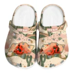 custom oklahoma state cowboys desert cactus pattern clogs best selling