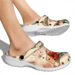 custom oklahoma state cowboys desert cactus pattern clogs best selling