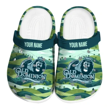 custom old dominion monarchs hills illustration clogs best selling