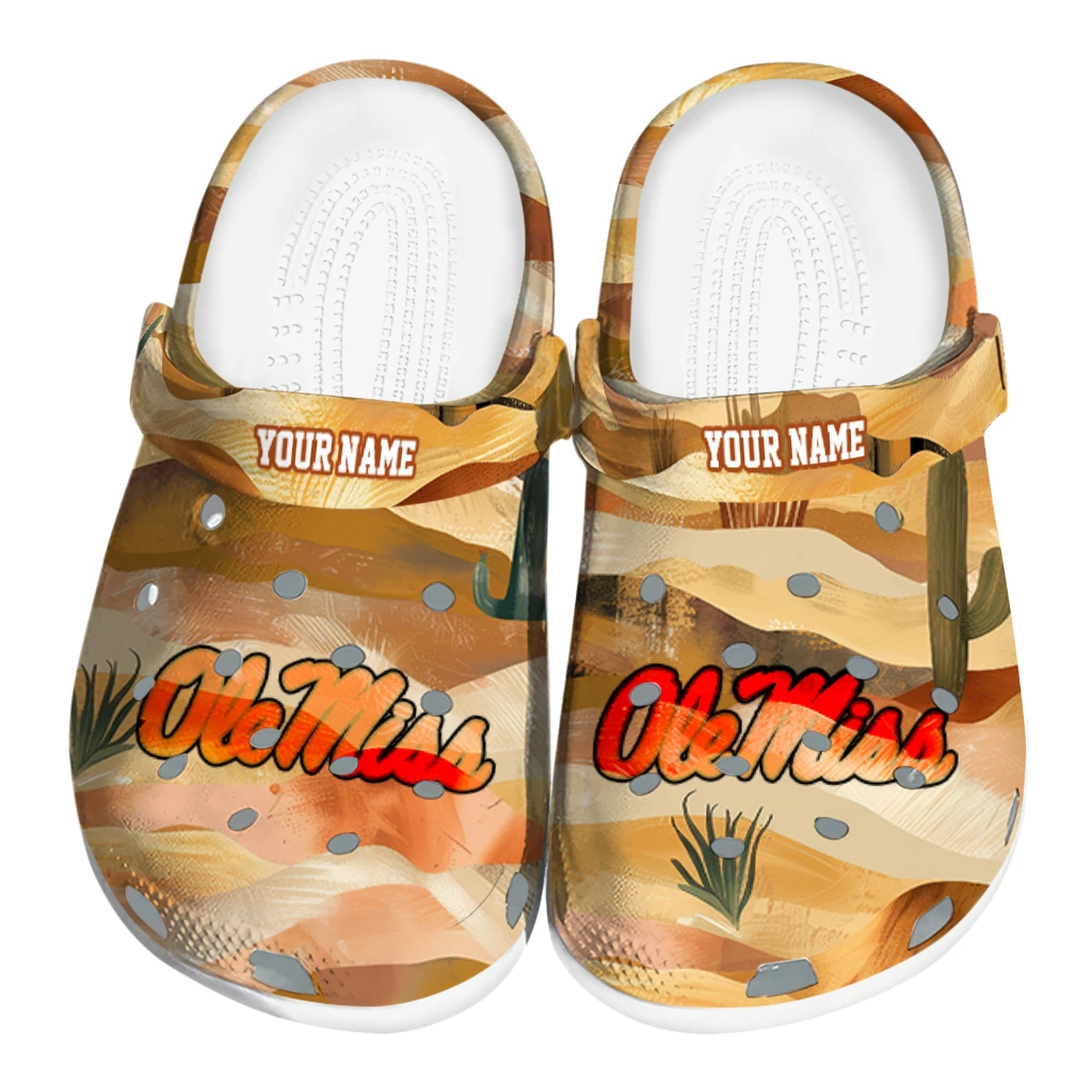 custom ole miss rebels desert layers clogs best selling custom ole miss rebels desert layers clogs best selling
