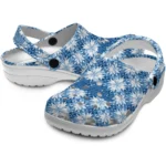 custom ole miss rebels snowflake mosaic clogs best selling