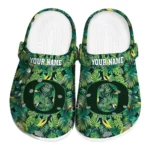 custom oregon ducks tropical leaves clogs best selling