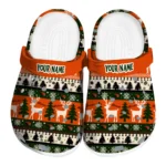 custom oregon state beavers christmas motif clogs best selling