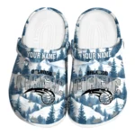 custom orlando magic snowy mountains clogs best selling