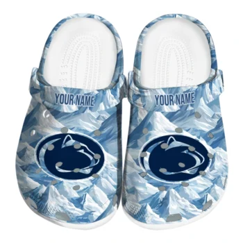 custom penn state nittany lions mountain artwork clogs best selling