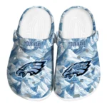custom philadelphia eagles mountain artwork clogs best selling