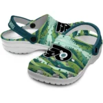 custom philadelphia flyers hills illustration clogs best selling