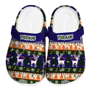 custom phoenix suns christmas motif clogs best selling
