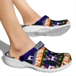 custom phoenix suns christmas motif clogs best selling