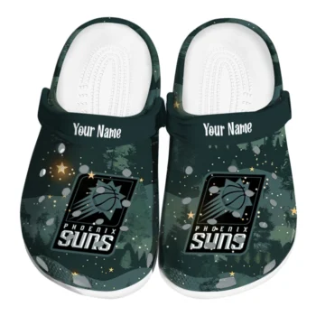 custom phoenix suns deer nightscape clogs best selling
