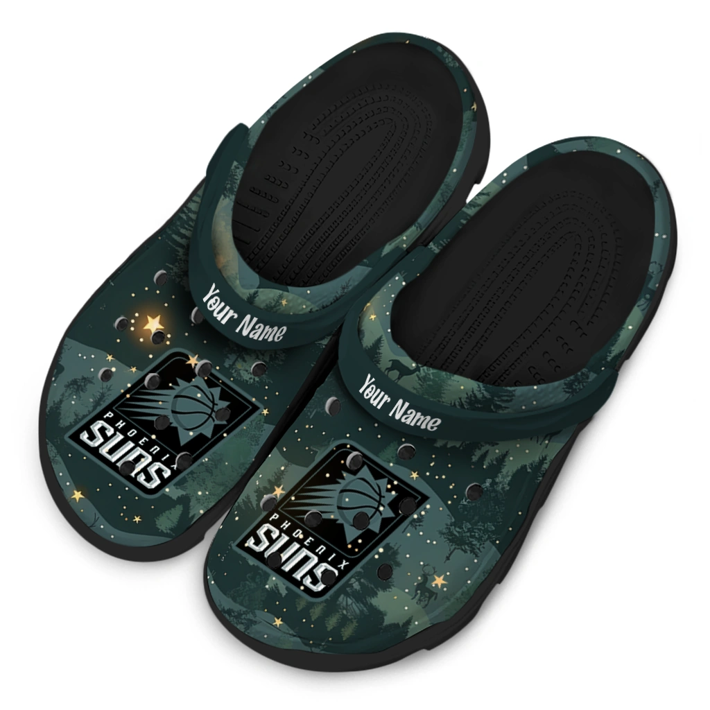 custom phoenix suns deer nightscape clogs latest model custom phoenix suns deer nightscape clogs latest model