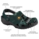 custom phoenix suns deer nightscape clogs best selling
