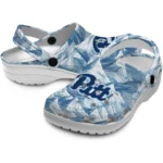 custom pittsburgh panthers mountain artwork clogs best selling