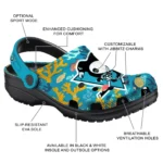 custom pittsburgh penguins tropical fish ocean clogs best selling