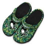 custom pittsburgh penguins tropical leaves clogs best selling
