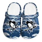custom pittsburgh penguins wave flow clogs best selling