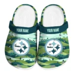 custom pittsburgh steelers hills illustration clogs best selling