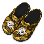 custom pittsburgh steelers snowy hills clogs best selling