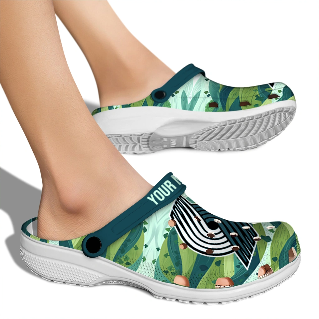 custom portland trail blazers hills illustration clogs fashion forward custom portland trail blazers hills illustration clogs fashion forward