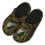 custom portland trail blazers woods forest designs clogs best selling