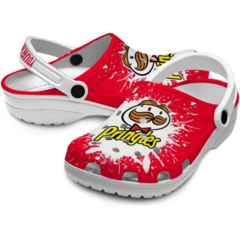 custom pringles brush strokes red white clogs high quality hey clogs