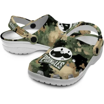custom pringles green camou green beige clogs high quality hey clogs