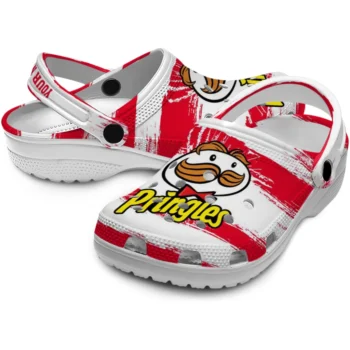 custom pringles white strikes red white clogs high quality hey clogs